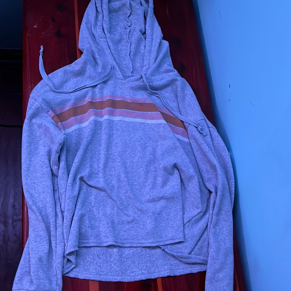 American Eagle Multicolor pullover. With hood
